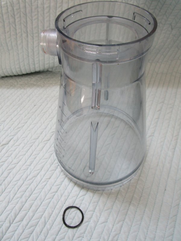 Back To Basics Smoothie Pro 600 Blender Plastic Jar 7 Cup EUC
