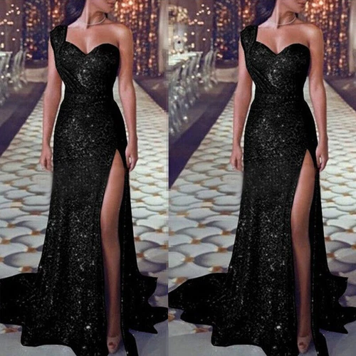 Formal Lady Wedding Evening Cocktail Party Prom Bridesmaid Ball Gown Dress Plus - Picture 14 of 31