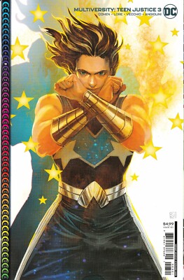 MULTIVERSITY TEEN JUSTICE #3 (2022) STEPHANIE HANS CARDSTOCK VARIANT ~ UNREAD NM