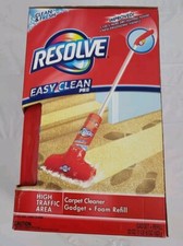 Resolve Easy Clean Pro High Traffic Area Carpet Cleaner Gadget Foam Refill NEW