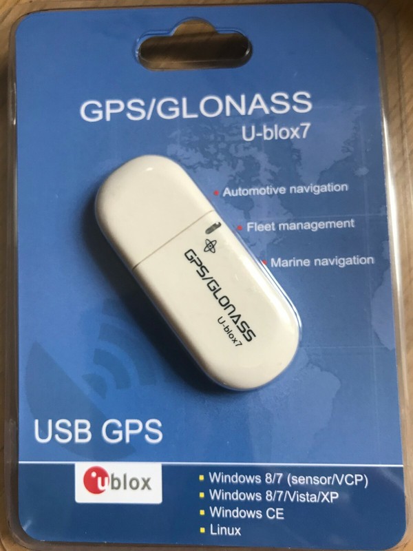 VK-172 G-MOUSE GPS/Glonass Navigation USB dongle Ublox7 Raspberry Pi WINLINK