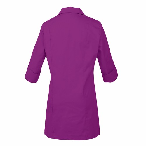 Women's 3/4 Sleeve Lab Coat - Picture 35 of 42