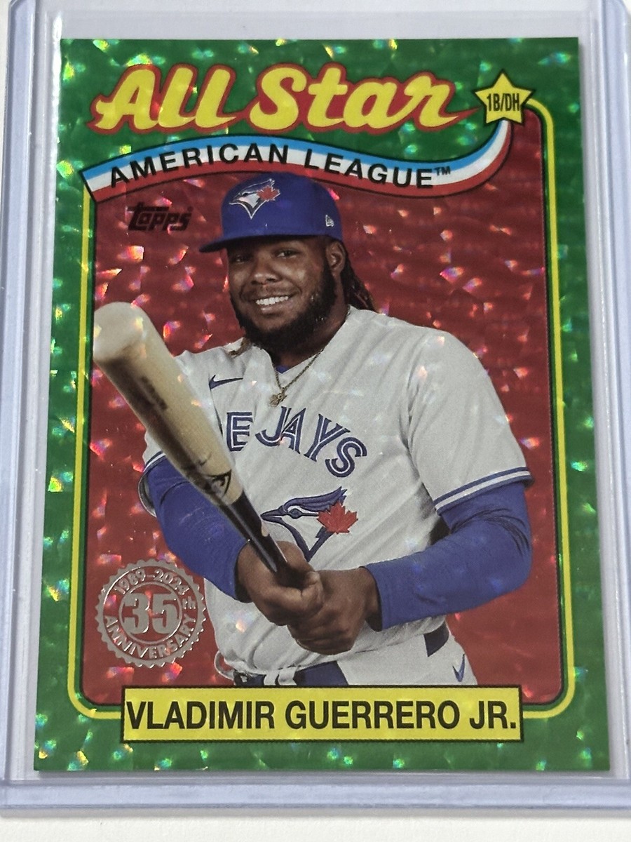 2024 Topps Series 2 Vladimir Guerrero Jr Green Foilboard /99