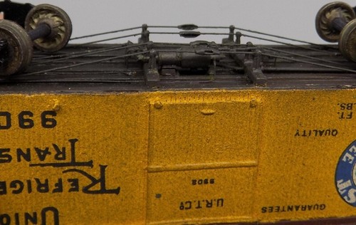 Vtg HO Pabst Union Refrigerator Transit Train 9902 Reefer Hand Built Wood Kit - Picture 17 of 19