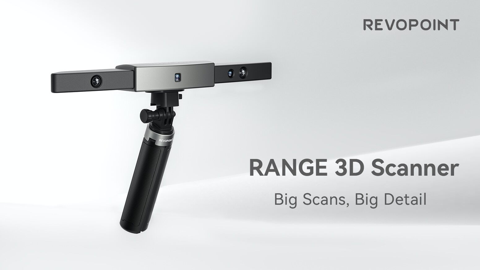 Revopoint RANGE 3D-Scanner mit Infrarot-Strukturiertem Licht für Große Objekte - Bild 3