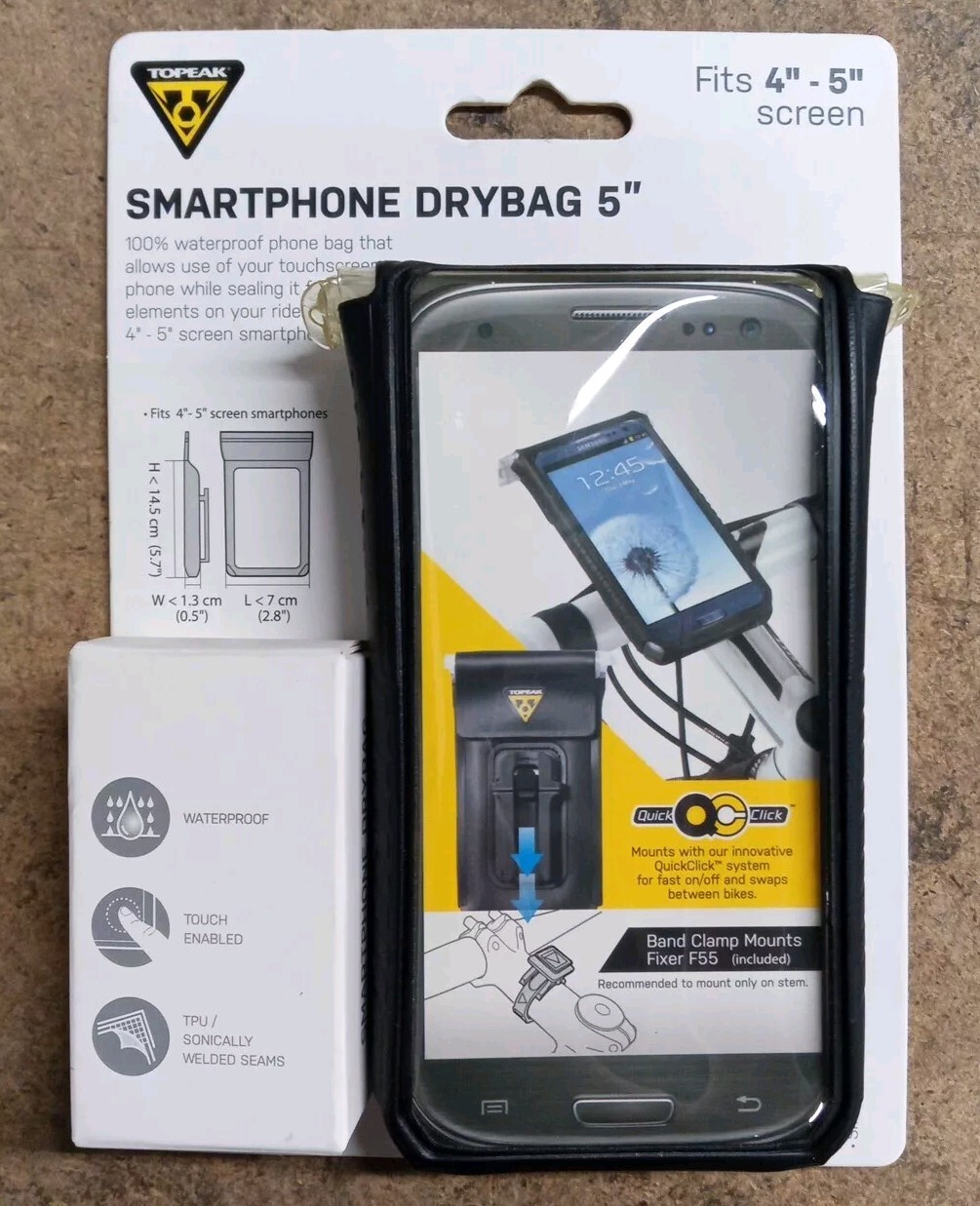 Topeak Smartphone Drybag 5" - Fits 4" - 5" 