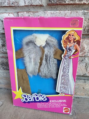 BARBIE EXCLUSIVE FUR AND WOOL REAL LEATHER SUPERSTAR FASHION MADE