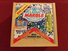 Imperial Classic Marble Collection - 227 Count Pre-Owned Marbles w/ Wooden Box
