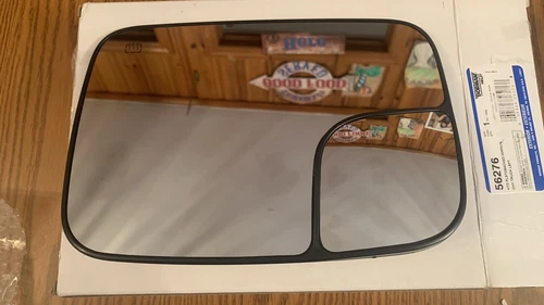 Dorman 56276 Driver Side Door Mirror Glass Compatible with Select Dodge Models