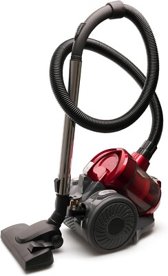 800W Beutelloser Zyklon Zylinderstaubsauger für Hartboden/Teppich mit Hygienefilter