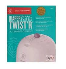 Twist'R Pail Prince Lionheart Diaper Disposal System Unisex Baby Room Accessory