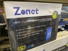 Zonet ZSR1134WE 54 Mbps 4-Port 10/100 Wireless G Router