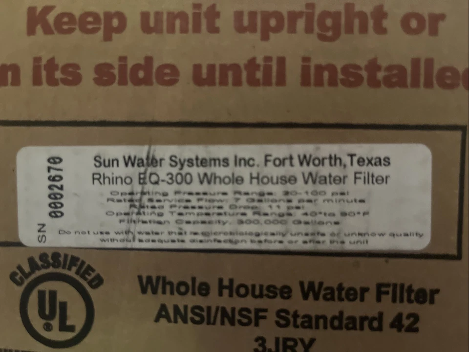 Tanque de repuesto de filtro para toda la casa Aquasana EQ-300 Foto 2 de 3