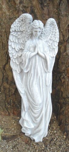 latex w plastic backup elegant flat guardian angel mold concrete plaster - Picture 1 of 3