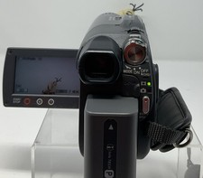 Sony DCR-DVD205 Handycam DVD Camcorder w/ Battery No Charger Works C121