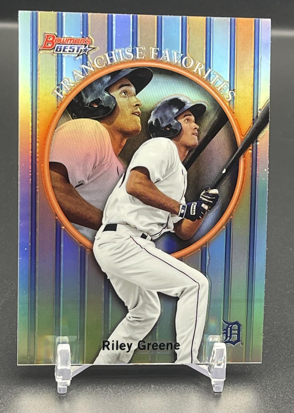 Riley Greene 2019 Bowman's Best 1999 Franchise Favorites #99FF-RG Tigers