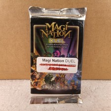 Magi-Nation Duel 11 Card Booster Pack Unlimited Ed Sealed NM 2000 TCG Rare