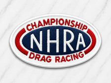 Nhra Drag Racing Embroidered Iron On Patch 4x2.75 Free Shipping Nhra Drag Racing Embroidered Iron On Patch 4x2.75 Free Shipping