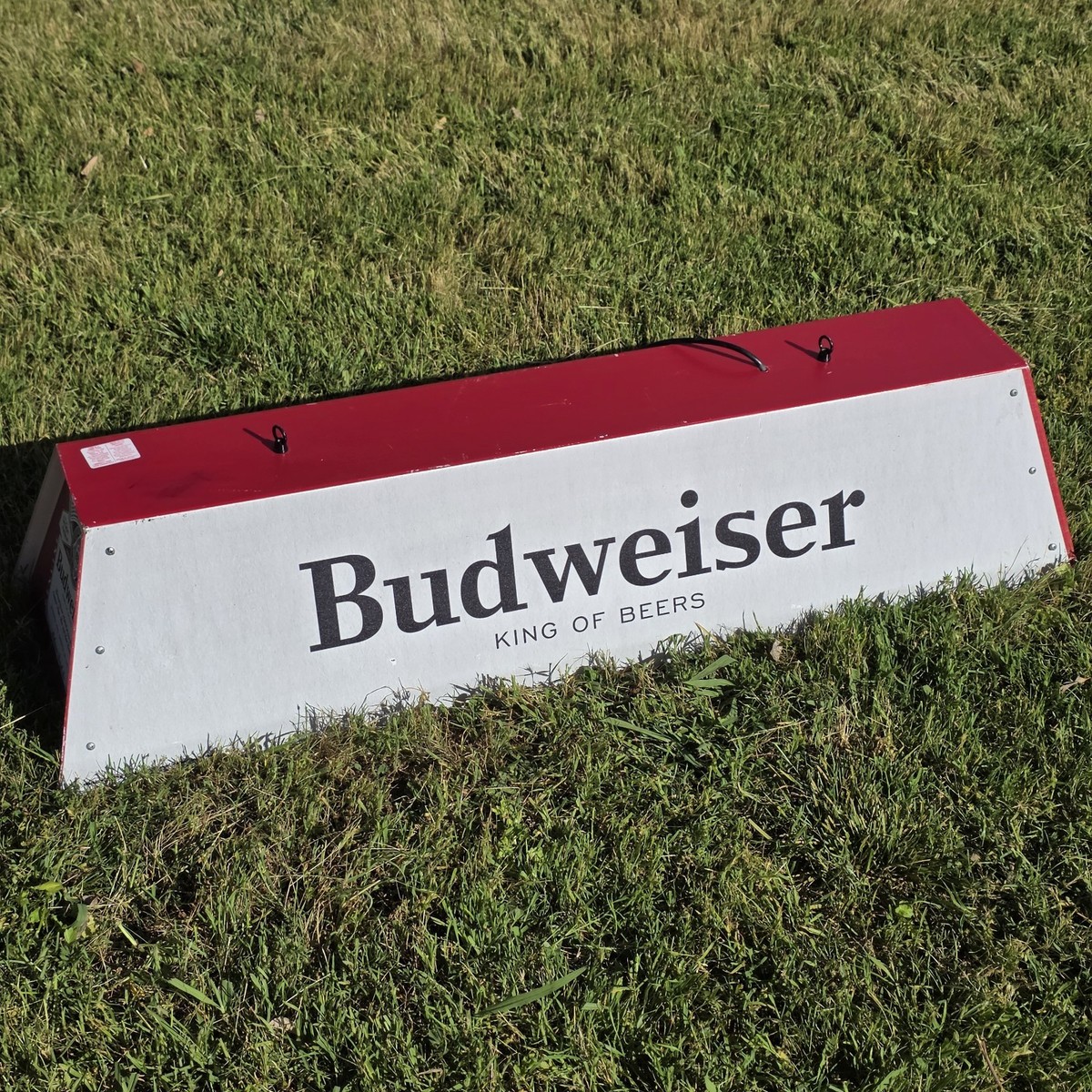 Vintage Budweiser Pool Table Light Bar Anheuser Busch Beer Brand