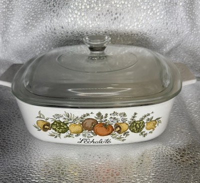 Set of 3 Vintage Corning Ware Spice Of Life Dishes