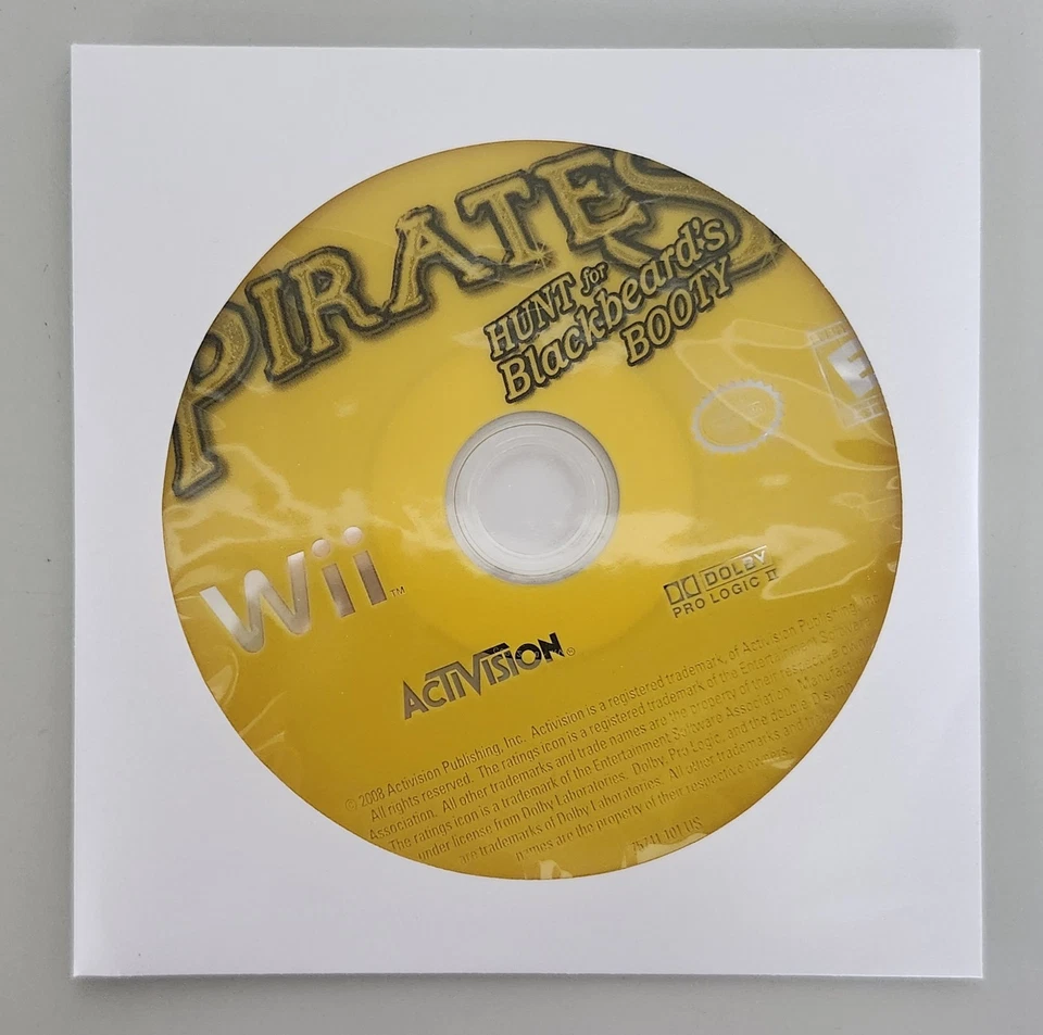 Pirates: Hunt for Blackbeards Booty Nintendo Wii Disc Only - Image 2 of 2