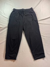 Women  s Black Nike Sweatpants Size Large