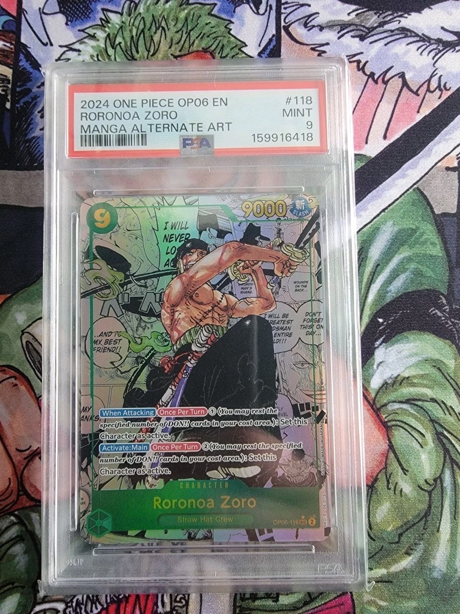Roronoa Zoro (Alternate Art) (Manga) OP06-118 Wings of the Captain