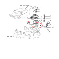 Distanziale KöRper Farfalla Fiat Tipo - Uno - Lancia Y10 Original 7759490