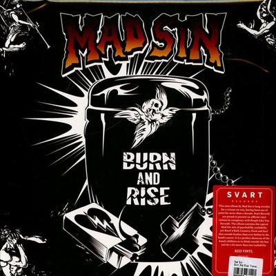 Mad Sin - Burn And Rise Transparent Red  (Vinyl LP - 2023 - EU - Original)