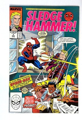 Sledge Hammer! #2 Captain Marvel (1988) Marvel VF
