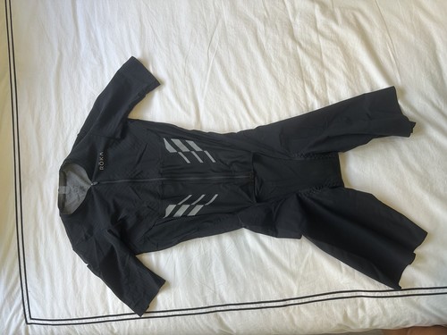 ROKA Short Sleeve Aero Trisuit Black Men's MT Barely Worn