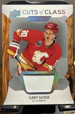 2024-25 UD Engrained Icons Cuts Of Class Gary Suter Game Used Memorabilia 🔥🔥