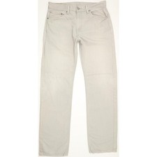 Levi's 506 Beige Straight Regular Herren Jeans W32 L32 (71710)
