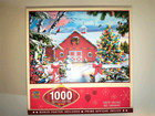Lot Of 2 Master Pieces Seasons Greetings 1000 Pc Puzzles — photo 2