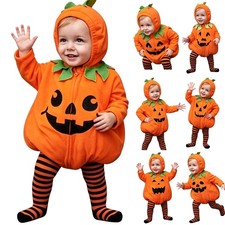 Baby Pumpkin Costume,Baby Pumpkin Costume Toddler Infant Unisex-Kids Halloween C