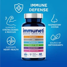 Immuneti Nutrition Inc Advanced Immune Defense Capsule - 60 Count