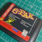 Sega Genesis 6-Pack Sonic Columns Golden Axe Super Hang-On Cartridge
