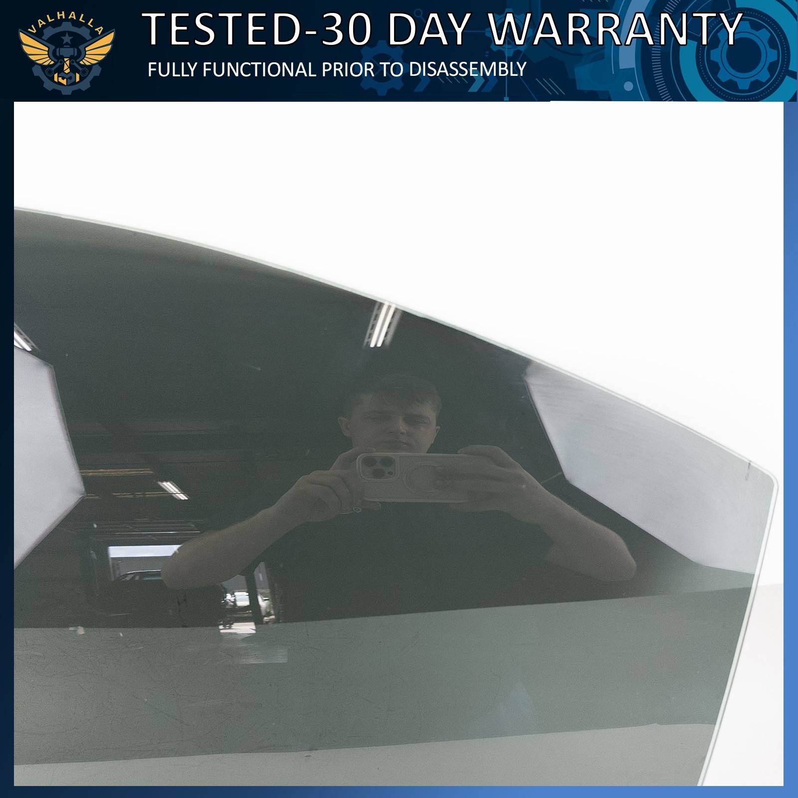 Maserati Ghibli 2014-2024 REAR+LEFT Door glass