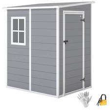 Outsunny Lean to Garden Shed 4