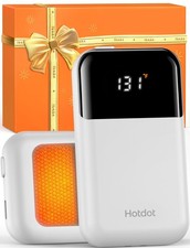 AI Hand Warmers Rechargeable 2 Pack, 4 One Size Fits Most, AI-White 2Pack