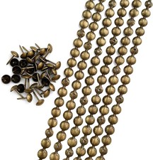 Brass upholstery nail trim/nail head trim with upholstery nails