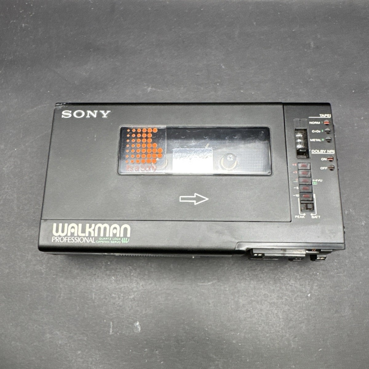 Sony WM-D6 Walkman Professional Cassette Player Recorder