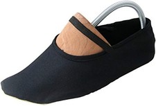 Eurythmy Gymnastic Cotton Shoes for Toddlers and Kids with 6 Big Kid, Black