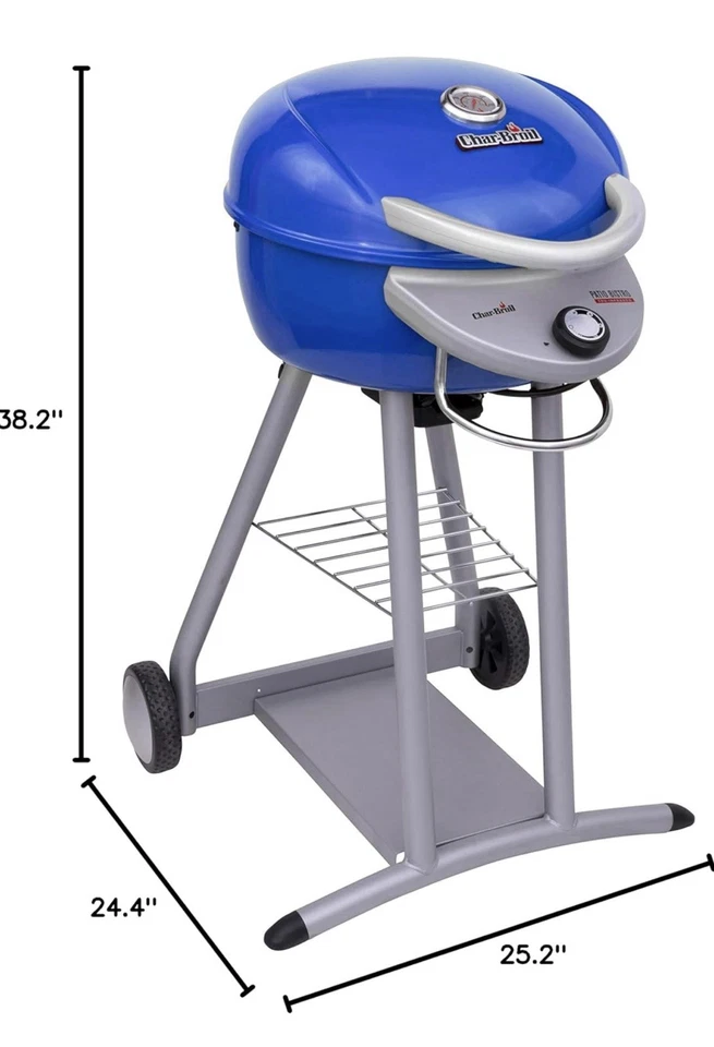 Parrilla eléctrica Char-Broil Patio Bistro 240 TRU-Infrared™ ROJA Foto 3 de 4