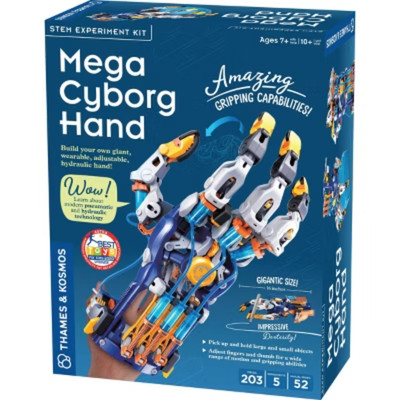 Thames & Kosmos Mega Cyborg Hand STEM Experiment Kit: Science Project For 