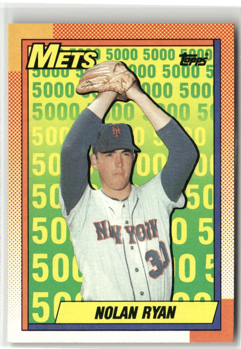 1990 TOPPS #2 NOLAN RYAN NEW YORK METS