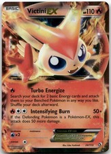 Victini EX 24/113 Holo Ultra Rare Legendary Treasures Pokemon LP on eBay