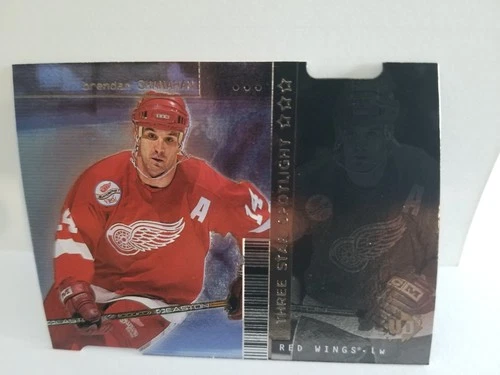1998 Upper Deck UD3 Three Star Spotlight Die-Cut /1000 Brendan Shanahan #107 HOF