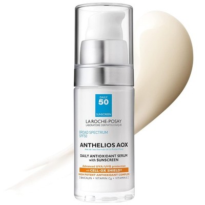 La Roche-Posay AOX Serum SPF   Vitamin C&E Face Sunscreen for Sensitive Skin