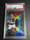 C.J. Stroud 2023 Panini Select #183 Red & Blue Prizm Die-Cut (RC) PSA 8